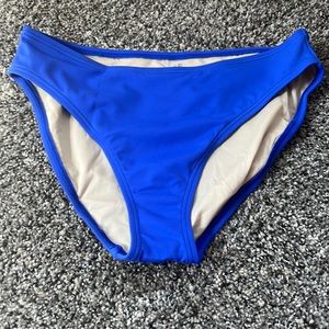 VICTORIA SECRET Royal Blue Bikini Bottom NWOT size M